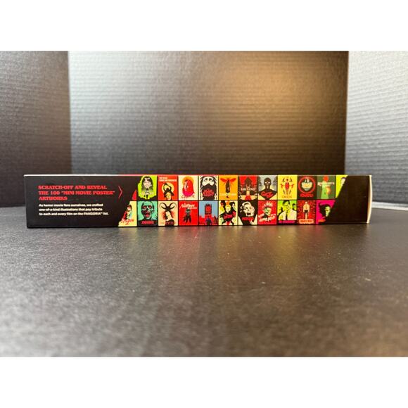 Curious Charts Official Fangoria Horror Movie Scratch Off Poster Top 100 *READ - Picture 3 of 8